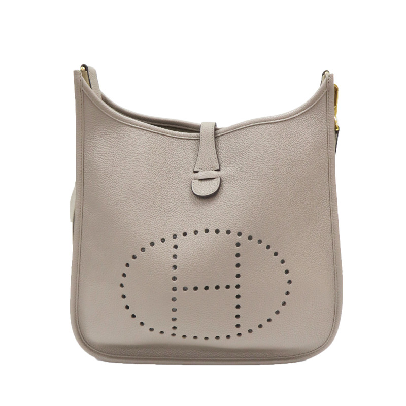 鴿子輝 牛皮 Evelyne 29cm 肩背包 C刻【HERMES 愛馬仕】 C刻-0