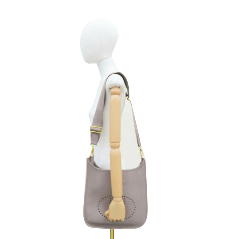 鴿子輝 牛皮 Evelyne 29cm 肩背包 C刻【HERMES 愛馬仕】 C刻-9