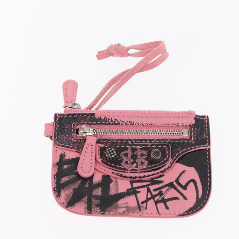 【日本直送】BALENCIAGA Neo Kagol Graffiti XS 包裝皮革 2way 粉紅色 700940 正品 158934SAM-25