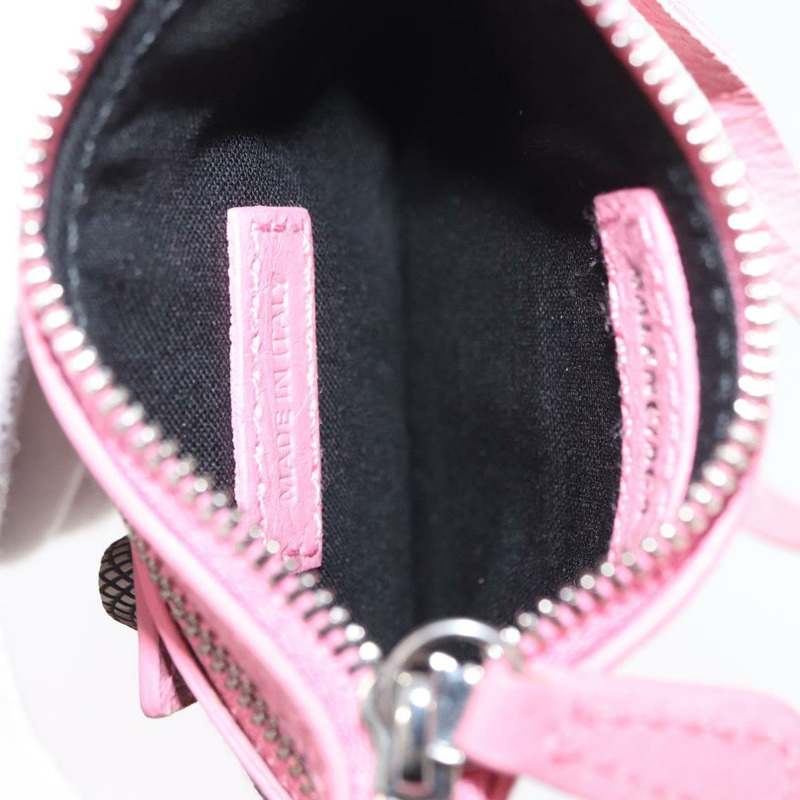 【日本直送】BALENCIAGA Neo Kagol Graffiti XS 包裝皮革 2way 粉紅色 700940 正品 158934SAM-27