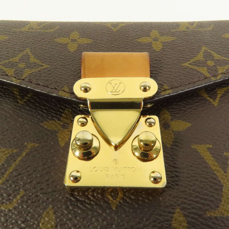 LOUIS VUITTON Monogram Pochette Metis  East West金扣手挽肩背兩用袋-7