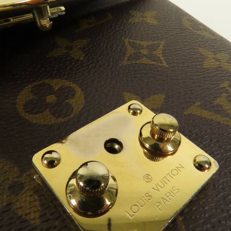 LOUIS VUITTON Monogram Pochette Metis  East West金扣手挽肩背兩用袋-9