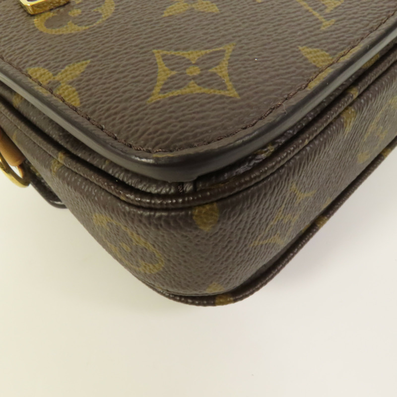 LOUIS VUITTON Monogram Pochette Metis  East West金扣手挽肩背兩用袋-12