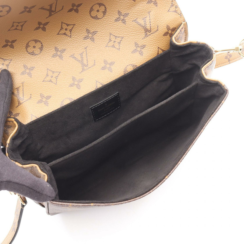 路易威登 Pochette Metis MM 斜背包 M44876 Monogram 反面二手-2
