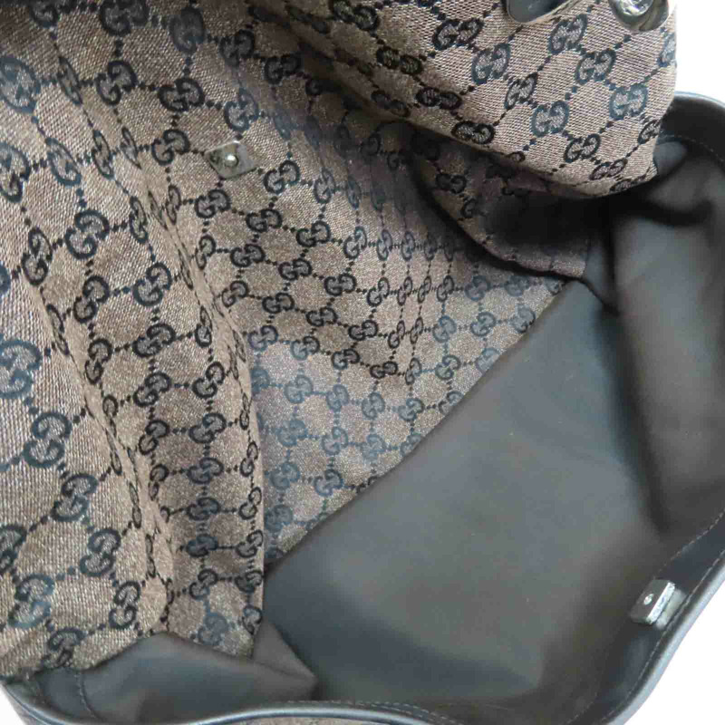 棕色 GG帆布 Eclipse 肩背包【GUCCI 古馳】 285584-7