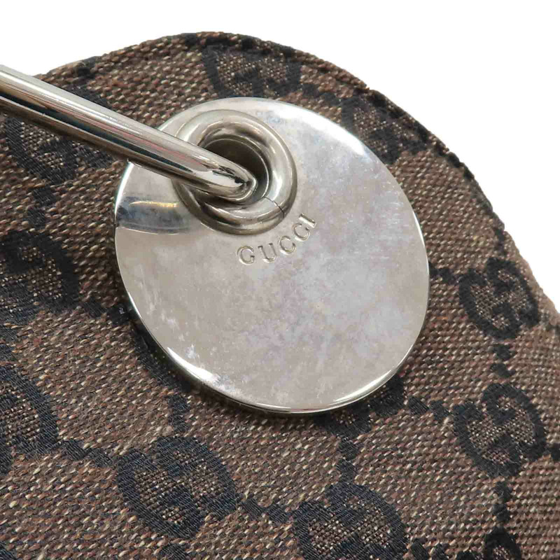 棕色 GG帆布 Eclipse 肩背包【GUCCI 古馳】 285584-17