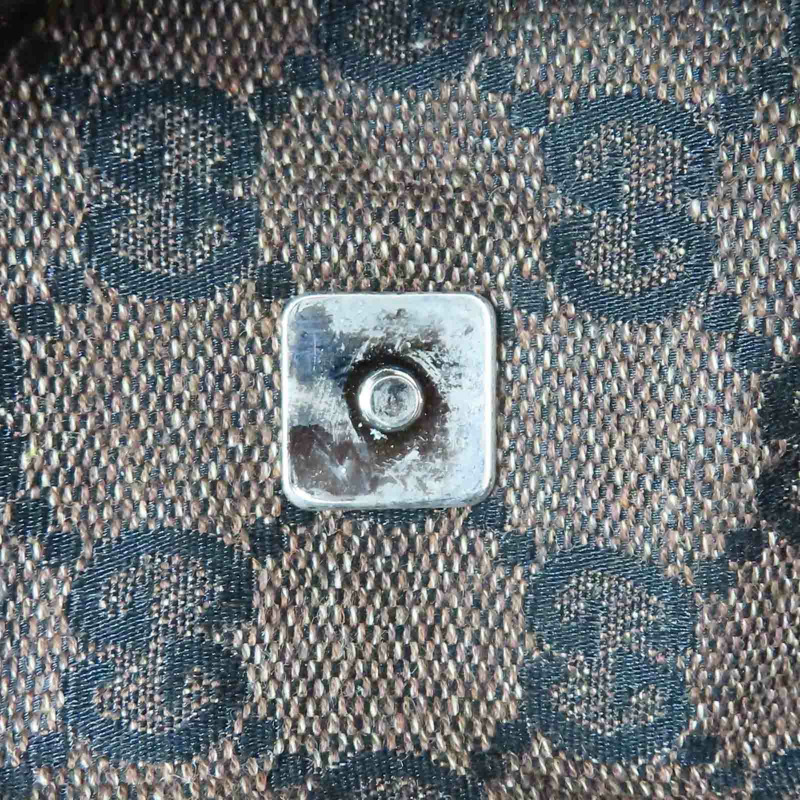 棕色 GG帆布 Eclipse 肩背包【GUCCI 古馳】 285584-18