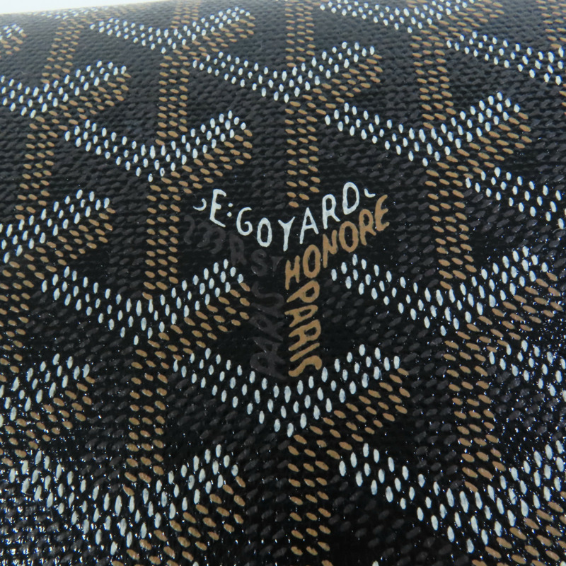 GOYARD 塗層帆布Monte-Carlo PM銀扣肩背袋-4