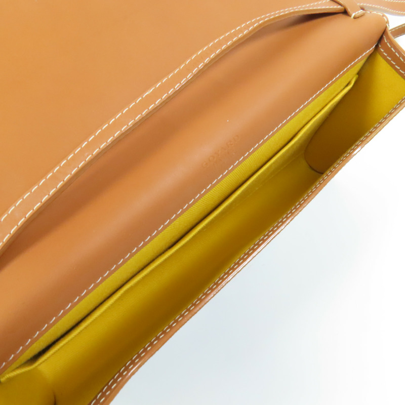 GOYARD 塗層帆布Monte-Carlo PM銀扣肩背袋-9