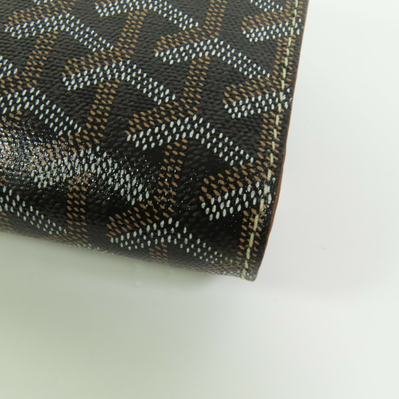 GOYARD 塗層帆布Monte-Carlo PM銀扣肩背袋-12