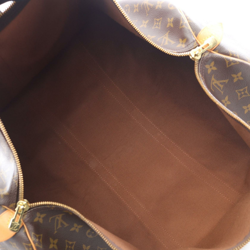 路易威登 Keepall 55 旅行手提包 M41424 Monogram 皮革 棕色 二手 LV-2