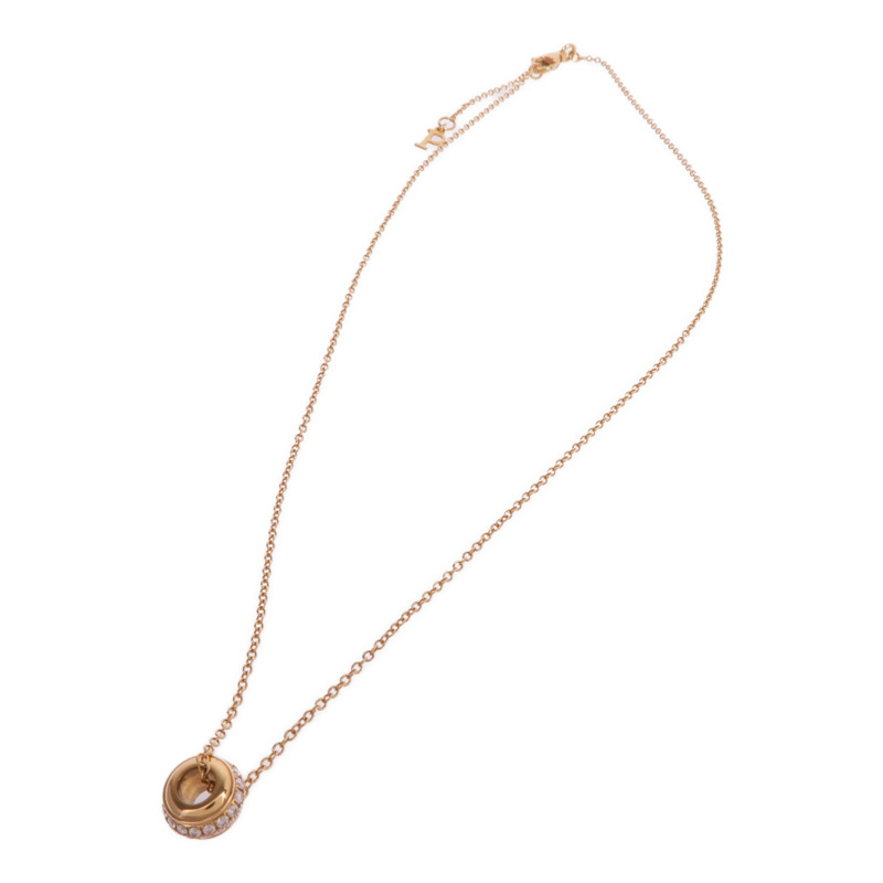 PIAGET 18K玫瑰金Possession Necklace鑽石項鍊-2