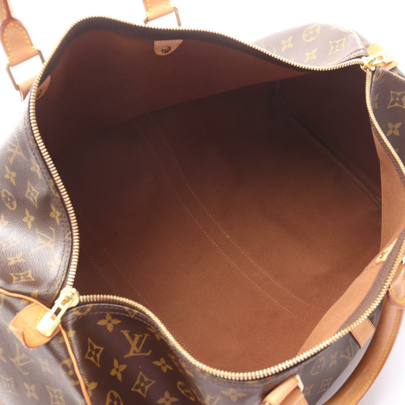 路易威登 Keepall 50 手提旅行包 M41426 Monogram 帆布皮革棕色 LV-2