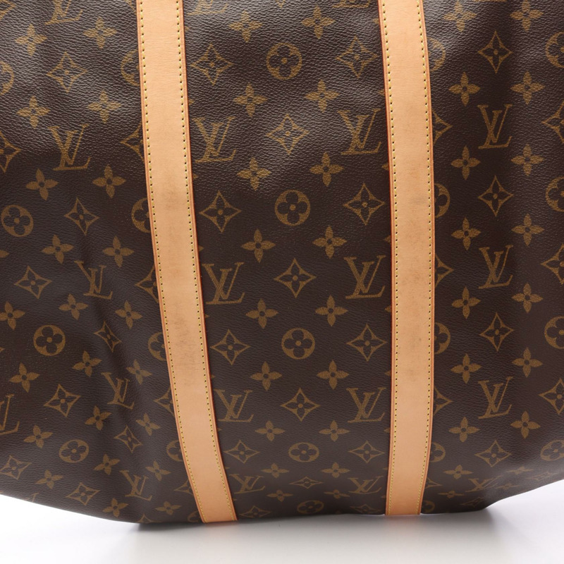 路易威登 Keepall 50 手提旅行包 M41426 Monogram 帆布皮革棕色 LV-5