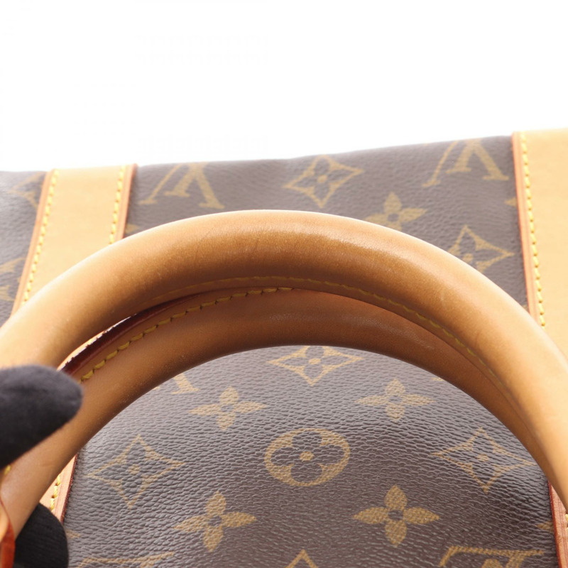 路易威登 Keepall 50 手提旅行包 M41426 Monogram 帆布皮革棕色 LV-9