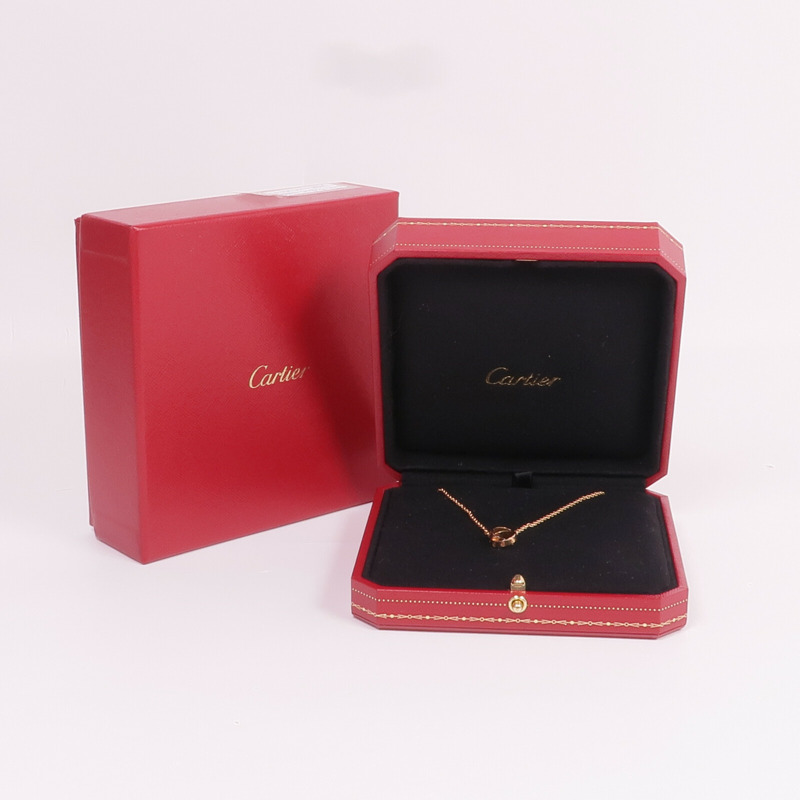 CARTIER 18K玫瑰金Love Pendant項鍊-8