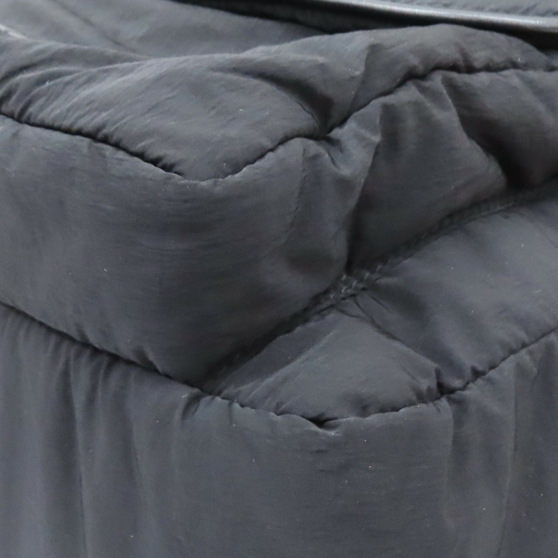 黑色 尼龍 牛皮 Crossroad 後背包【BOTTEGA VENETA BV 寶緹嘉】 806160-15