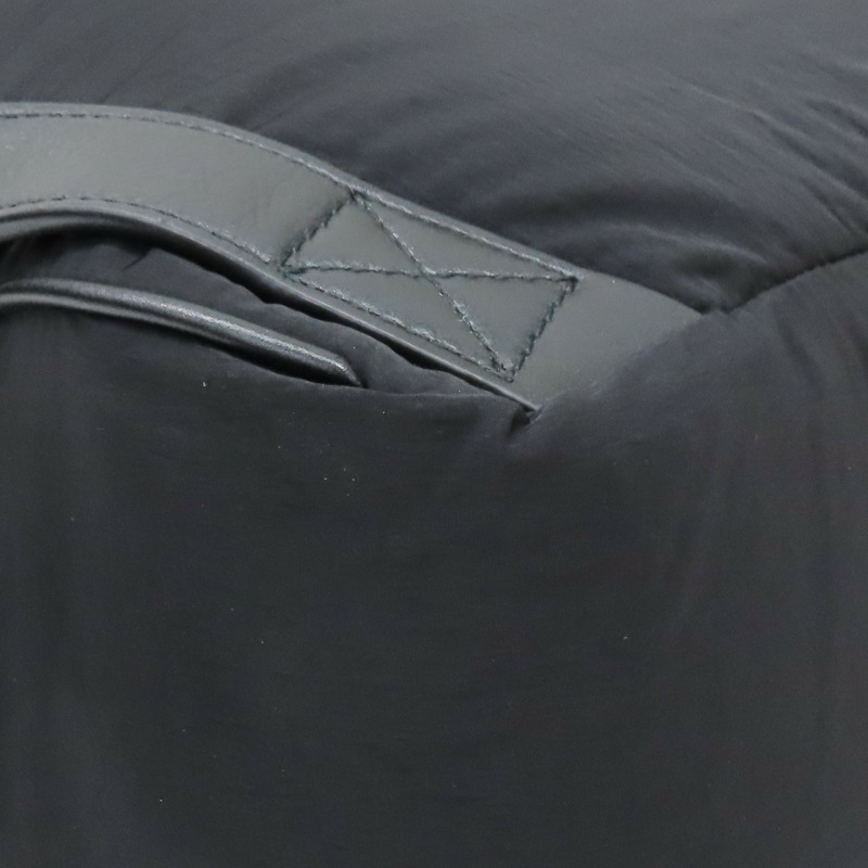 黑色 尼龍 牛皮 Crossroad 後背包【BOTTEGA VENETA BV 寶緹嘉】 806160-16