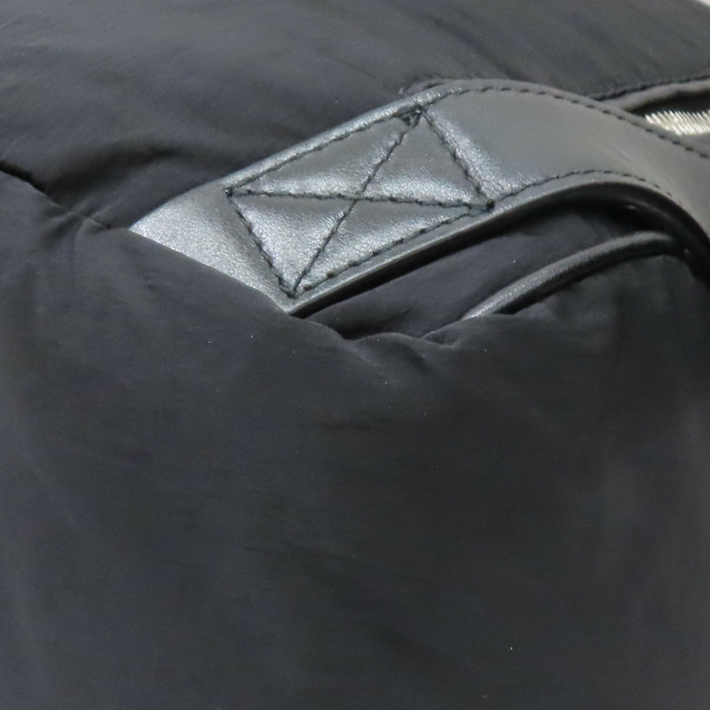 黑色 尼龍 牛皮 Crossroad 後背包【BOTTEGA VENETA BV 寶緹嘉】 806160-17