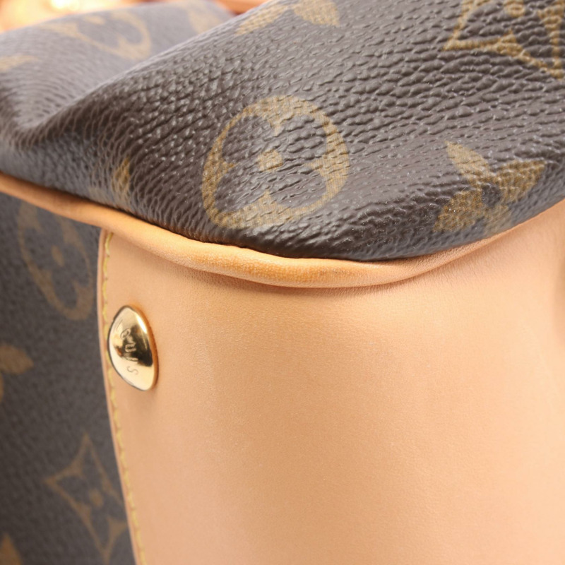 路易威登 Boesi MM 單肩手提包 M45714 Monogram 皮革棕色二手 LV-7