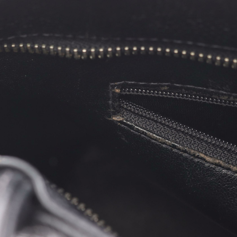 香奈兒 (CHANEL) Medallion Tote Handbag A01804 皮革粒面小牛皮 黑色 SHW 二手 CC-7