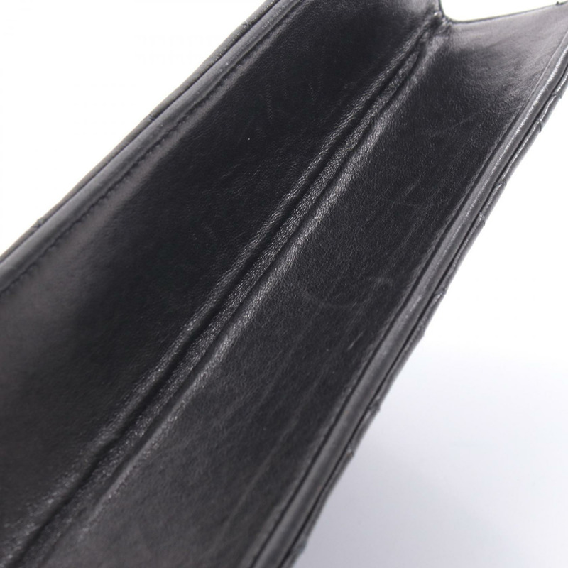 香奈兒 (CHANEL) 絎縫鏈條肩背包，羊皮材質，黑色，金色五金，二手，女士 CC-5