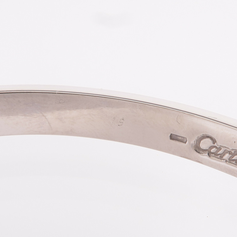CARTIER 18K白金Love Bracelet手鐲Cartier#19-7