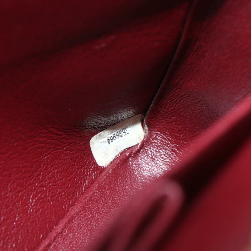 【日本直送】香奈兒雙蓋絎縫25鏈條包，羊皮材質，黑色金色雙C標誌，正品編號157061SAV-9