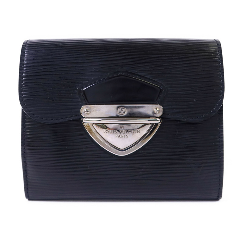 LOUIS VUITTON Epi Portefeuille Joey銀扣錢包-0