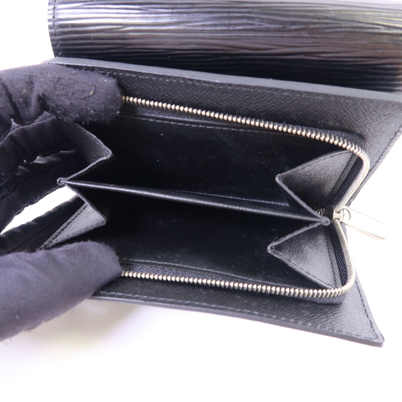 LOUIS VUITTON Epi Portefeuille Joey銀扣錢包-6