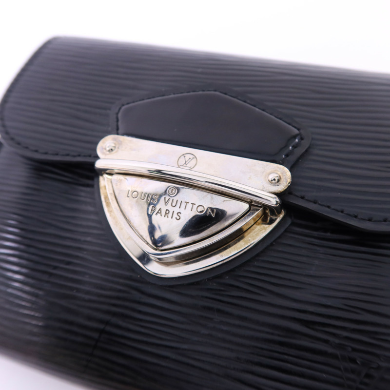 LOUIS VUITTON Epi Portefeuille Joey銀扣錢包-9
