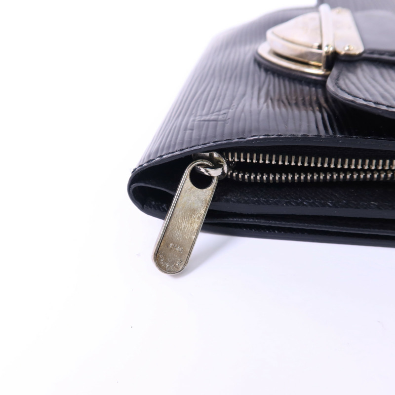 LOUIS VUITTON Epi Portefeuille Joey銀扣錢包-10