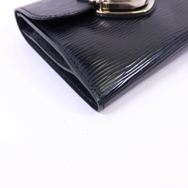 LOUIS VUITTON Epi Portefeuille Joey銀扣錢包-13