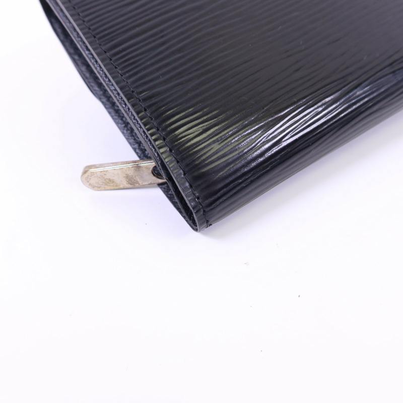 LOUIS VUITTON Epi Portefeuille Joey銀扣錢包-15