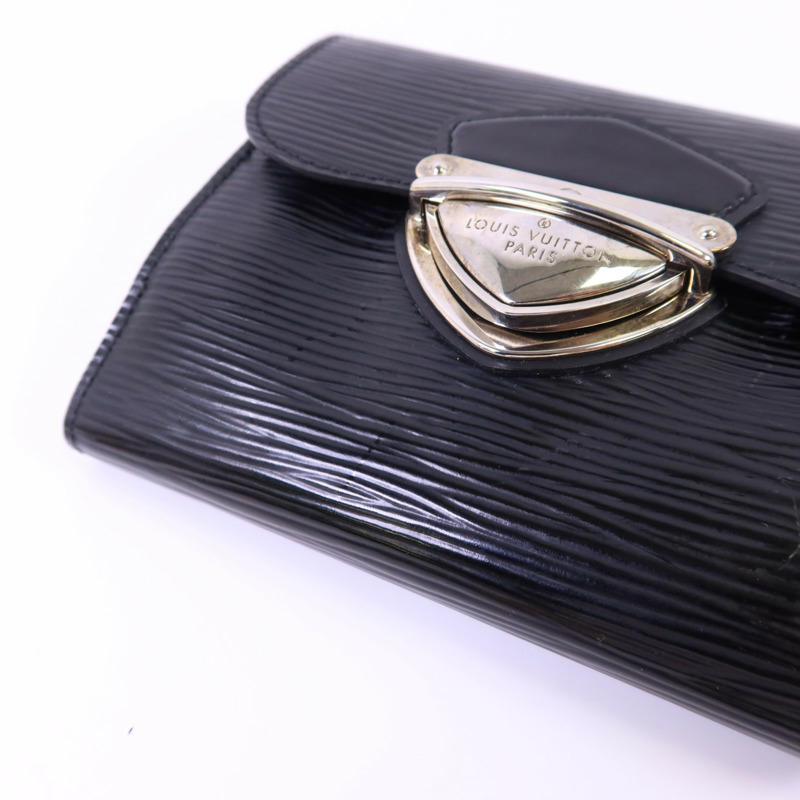 LOUIS VUITTON Epi Portefeuille Joey銀扣錢包-16