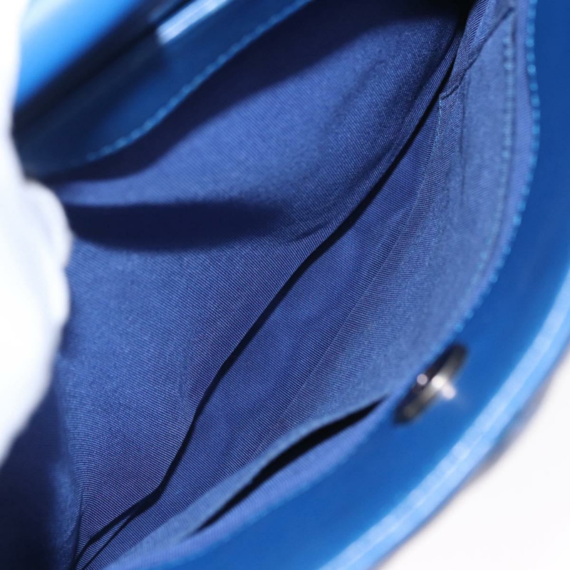 【日本直送】香奈兒 (CHANEL) Matelasse 手袋，羊皮材質，雙肩背帶，藍色，CC 標誌，正品編號 157282SAM-23