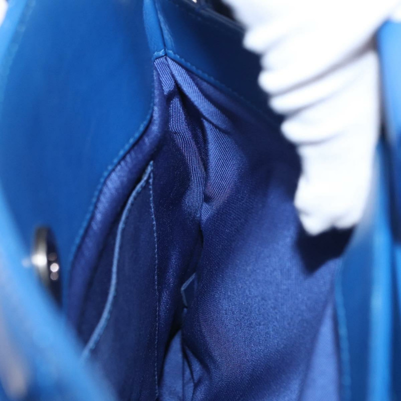 【日本直送】香奈兒 (CHANEL) Matelasse 手袋，羊皮材質，雙肩背帶，藍色，CC 標誌，正品編號 157282SAM-25