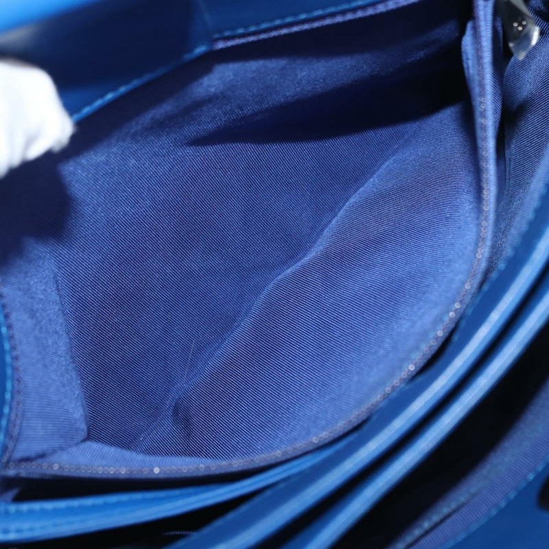 【日本直送】香奈兒 (CHANEL) Matelasse 手袋，羊皮材質，雙肩背帶，藍色，CC 標誌，正品編號 157282SAM-27