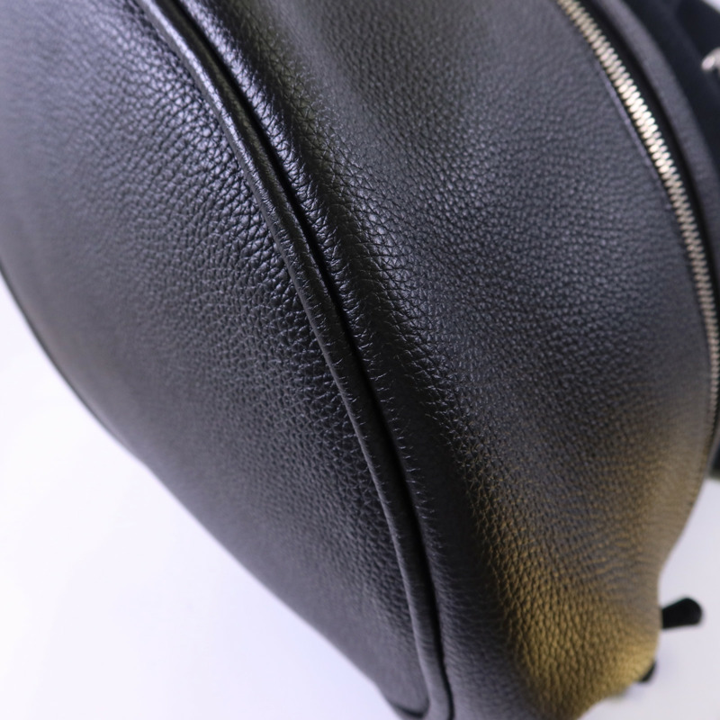 HERMES 帆布Babord背包Noir-11