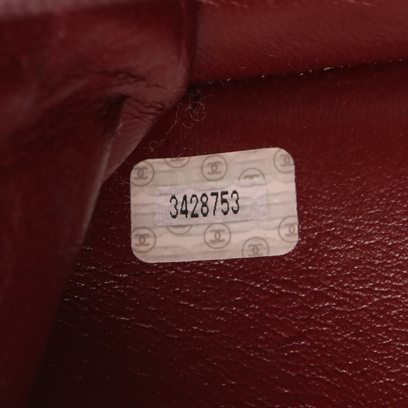 香奈兒 (CHANEL) 絎縫全蓋鏈條肩背包，羊皮材質，黑色，金色五金，二手 CC-4