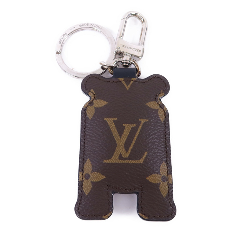 LOUIS VUITTON Monogram Porte Cle Animal Tiger掛飾-1