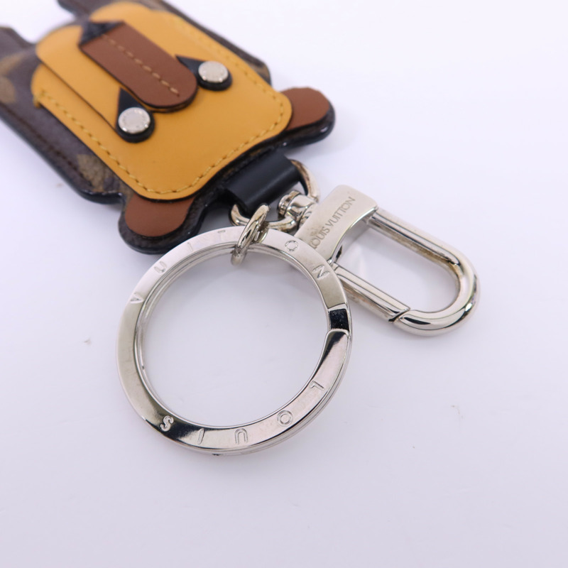 LOUIS VUITTON Monogram Porte Cle Animal Tiger掛飾-4