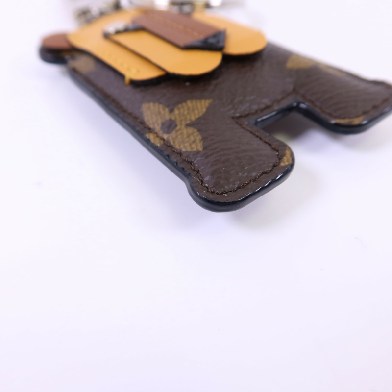 LOUIS VUITTON Monogram Porte Cle Animal Tiger掛飾-7