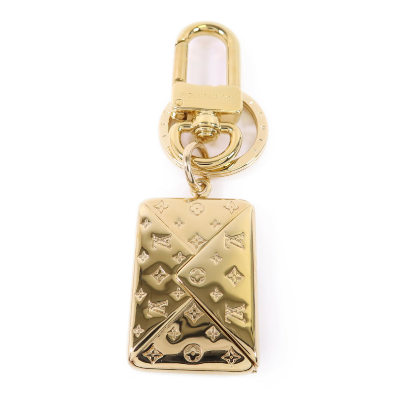 LOUIS VUITTON 金屬Love Note Envelope Bag Charm掛飾-0