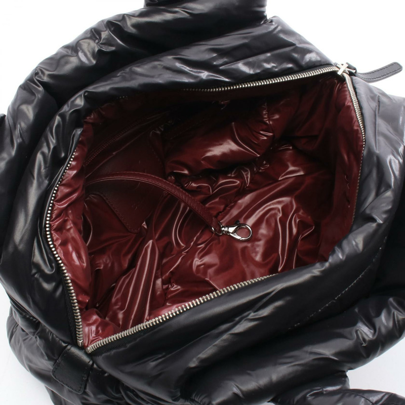 香奈兒 Coco Cocoon 手提包 尼龍皮革 黑色 SHW 二手 女士 Coco CC-2