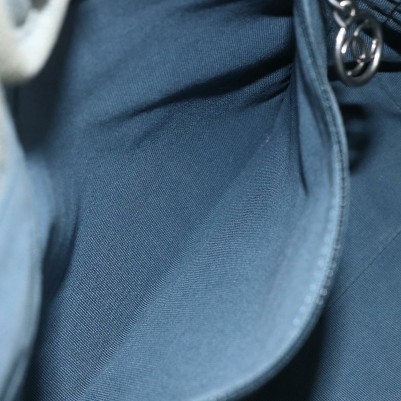 【日本直送】香奈兒鏈 Deauville 手提包 牛仔藍 CC Auth ka852V-22