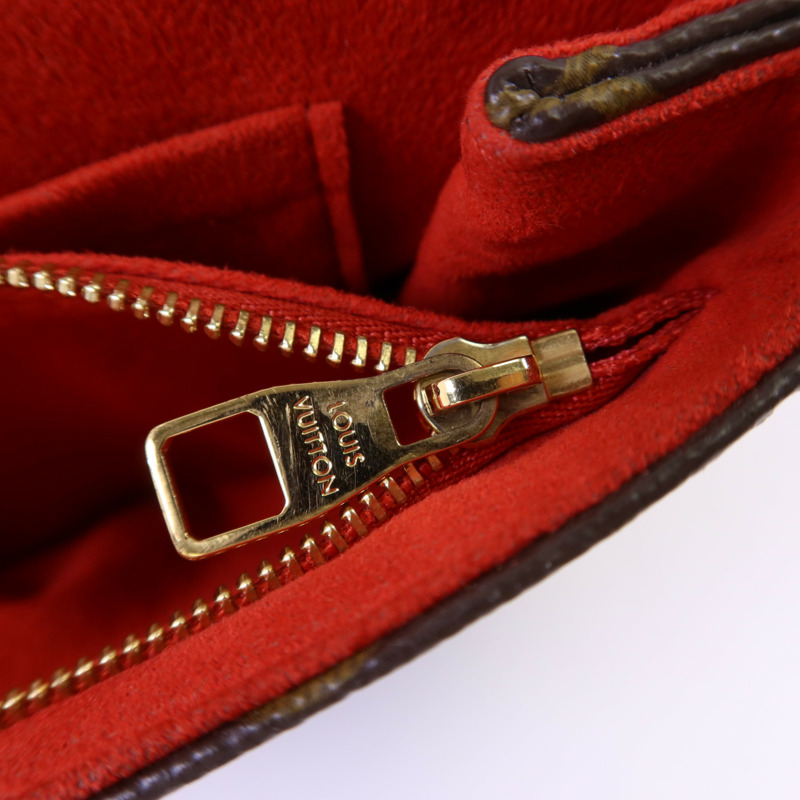 LOUIS VUITTON Monogram Saint Placide金扣肩背袋-9