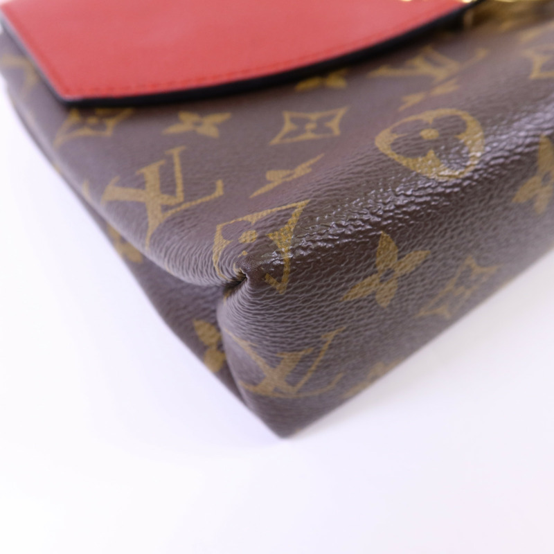 LOUIS VUITTON Monogram Saint Placide金扣肩背袋-14