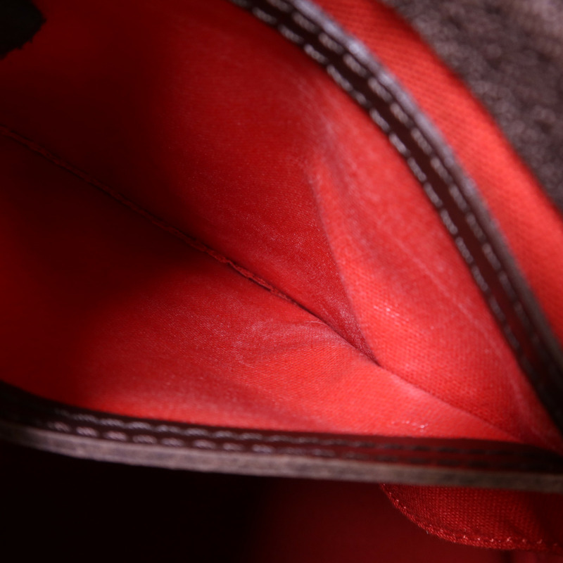 LOUIS VUITTON Damier Speedy 30金扣手挽袋-16