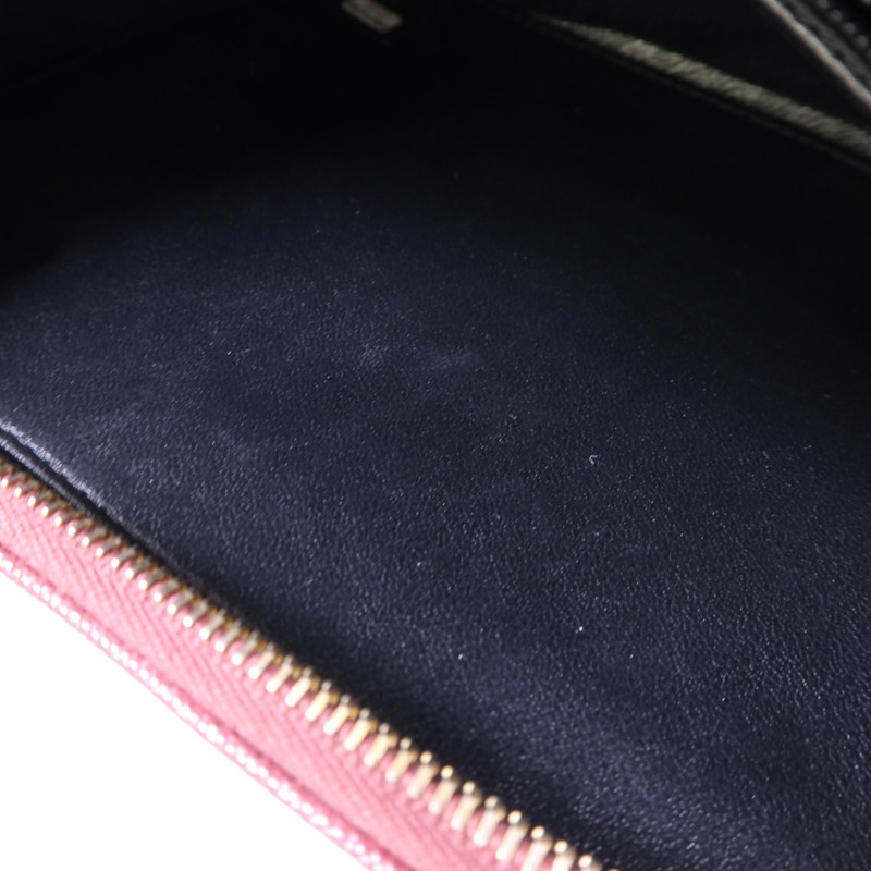 CHANEL 牛皮皮革Vanity Case金扣手挽肩背兩用袋-19